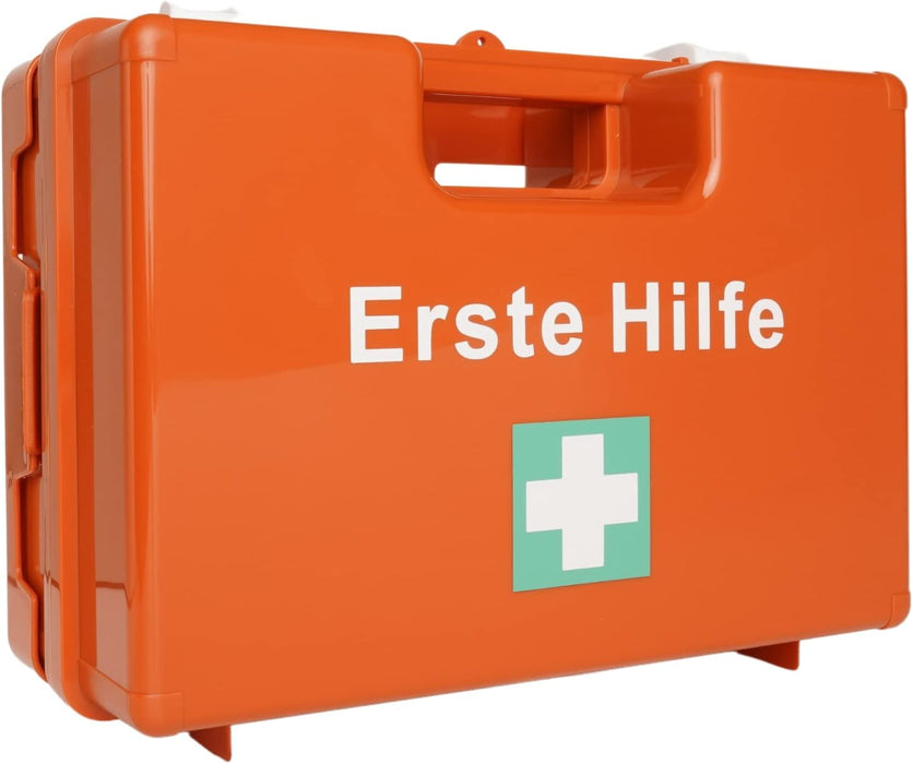 Restposten Erste Hilfe Kasten DIN 13157:2021 - MEDIUM - mit Wandhalterung